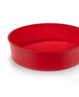 BANQUET Culinaria Silikonový dort červený 24 cm