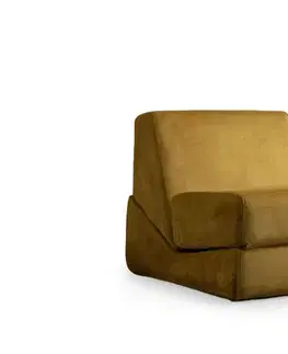 Rozkládací křeslo Origami Convertable - Mustard