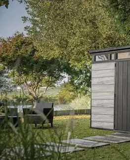 KETER Zahradní domek CRAMP 9 x 7 | Storm Grey