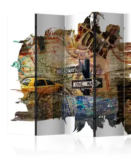 Paraván New York Collage Dekorhome