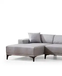 Rohová sedací souprava Petra L Corner - Light Grey