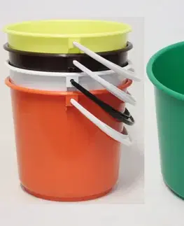 INJETON PLAST - Vědro 5l s odměrkou plastové různé barvy