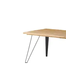 Estila Industriální luxusní jídelní stůl Anselmo 200cm