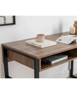 Pracovní stůl Nove Walnut
