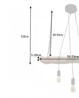 Závěsná lampa IDAIA Dekorhome
