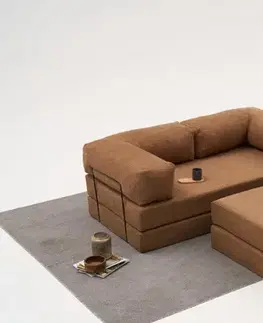 Rohová sedací souprava Comfort Mini - Brown