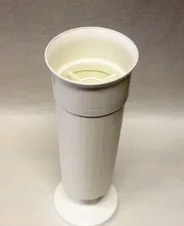 BESOP - Váza na hrob 35cm zatížená bílá
