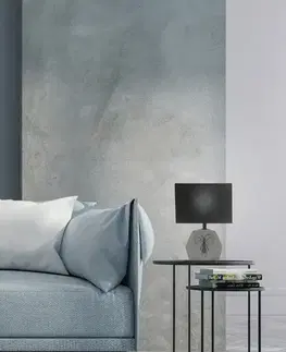 Světle šedá kancelářská stolní lampa Animi