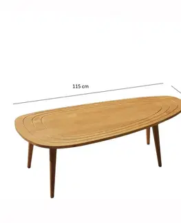 Konferenční stolek Sweet - Teak