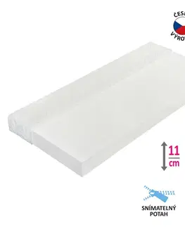 Matrace s potahem CLASSIC PLUS 80x200x11 cm M16