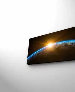 Dekorativní LED osvětlený obraz na plátně 3090NASA-018