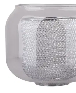 Chromové stínidlo závěsné lampy s košíkem 3x40W Ray