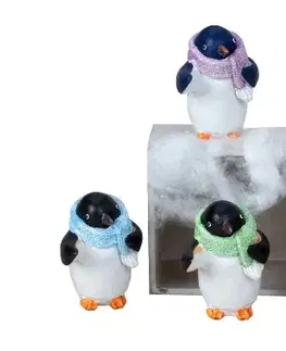 PROHOME - Tučňák 8,5cm různé druhy a barvy