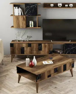 Living Room Furniture Set Madrid - Black