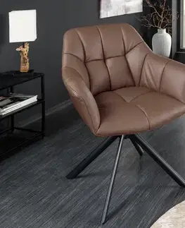 Otočné jídelní křeslo 2 ks KOKALOS Dekorhome