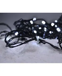 Solight Vánoční řetěz 200 LED studená bílá, 20 m, M