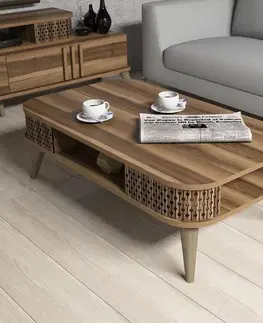 Konferenční stolek Eylül - Walnut