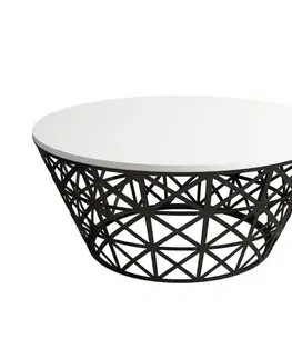 Konferenční stolek Stil Metal Ferforje - White