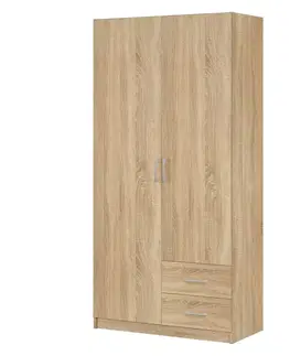 Skříň ESO 2dveřová 51521 dub