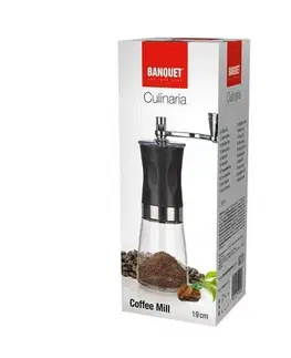Banquet Mlýnek na kávu CULINARIA, 19 cm, černá