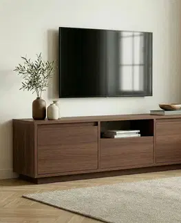 Televizní stolek Damiano Walnut