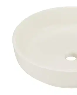 ArtCom Keramické umyvadlo RIVER 1 E-6595 | ivory mat 40 cm