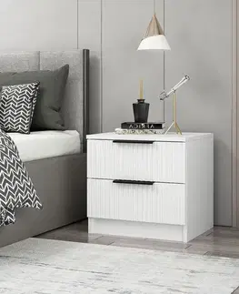 Noční stolek Kale Plus White