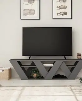 TV stolek Ralla - Anthracite - POSLEDNÍ KUS