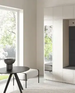 ArtPK Předsíň BIANCO 2 | cashmere se zrcadlem Barva: Trinity 15