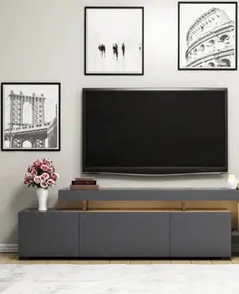 TV stolek BELIZ s LED osvětlením Asirgroup