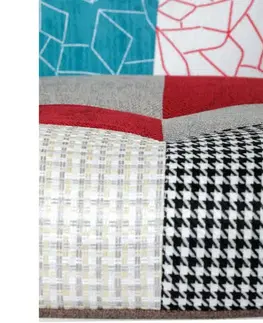 Houpací křeslo PW2, patchwork