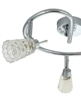 Stropní svítidlo Bacchus spirála 3X40W G9 chrom