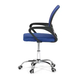 Autronic KA-L103 BLUE Kancelářská židle