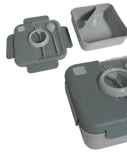 PROHOME - Box svačinový 1250ml 17x17x9cm