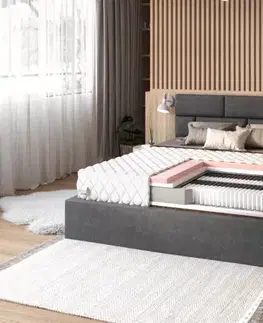 FDM Taštičková matrace IVREA Premium Jersey | 180 x 200 cm