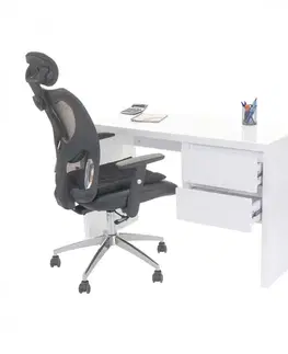 Psací stůl s úložným prostorem HWC-D74