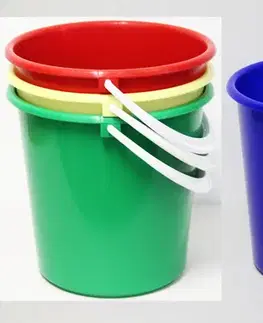 INJETON PLAST - Vědro 10l s odměrkou plastové různé barvy
