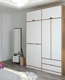 Šatní skříň Elina - 8912