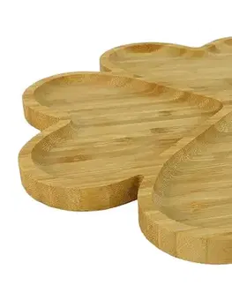 PROHOME - Podnos dělený bambus 30x1,5cm