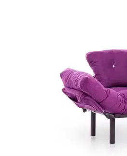 Křeslo ušák Nitta Single - Purple