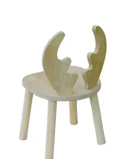 Kid's Chair Deer Chair - Brown