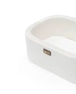 Cradle Hier Metal - White, Gold