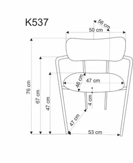 Jídelní židle K537 HALMAR