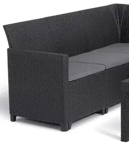 KETER Zahradní set MARIANNE 5 corner small table | grafit