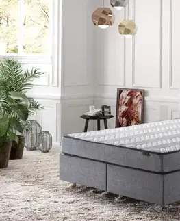 Mattress Silver 140x190 cm Double Size Firm Mattress