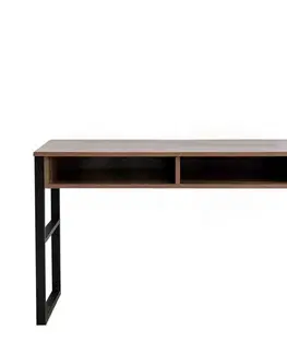Pracovní stůl Nove Walnut