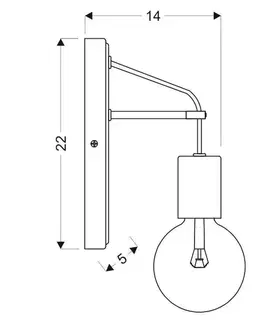 Nástěnné světlo ALTO Candellux