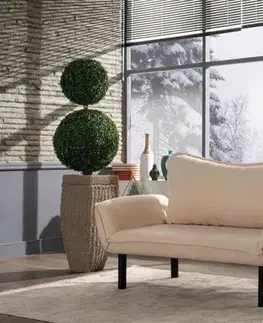 Dvoumístná rozkládací pohovka Chatto - Cream