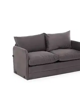 Dvoumístná rozkládací pohovka Saga 2-Seater - Grey
