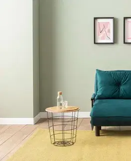 Rozkládací křeslo Sento Single - Petrol Green